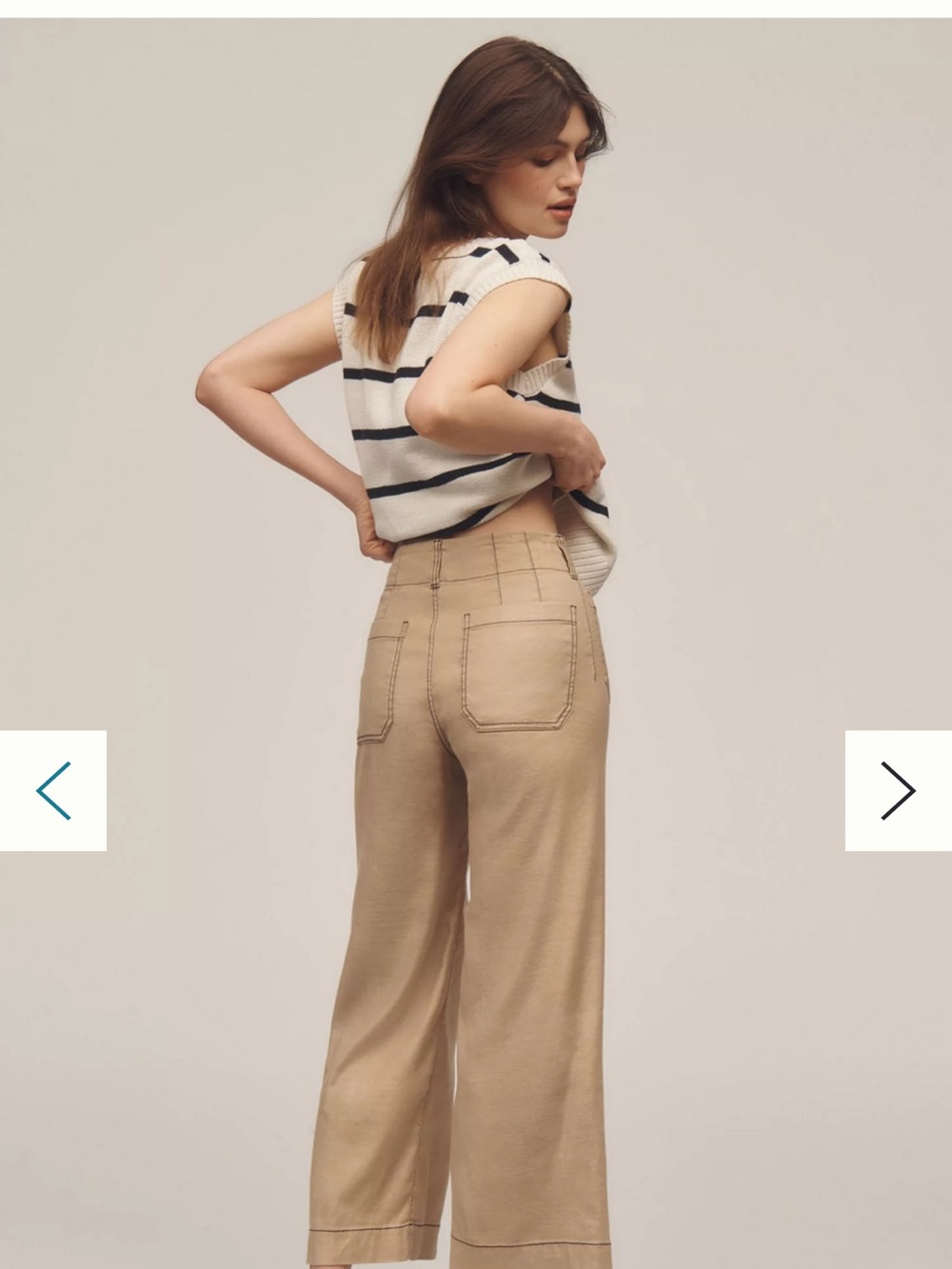 Maeve The Colette Wide Leg Pants - Picture 7 of 8